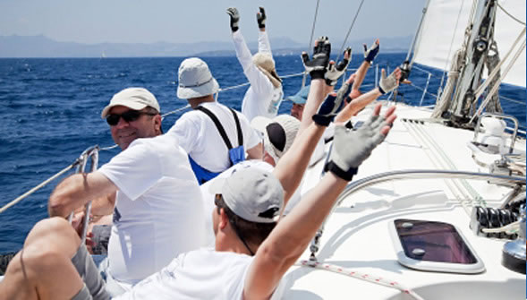 Yacht Sailing Crew photo